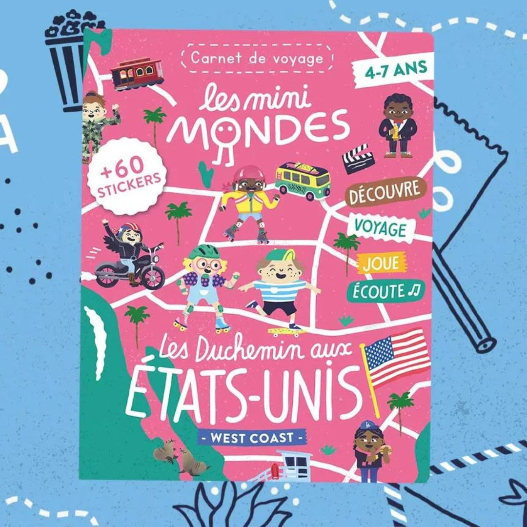 Carnet de voyage aux Etats-Unis 4-7ans