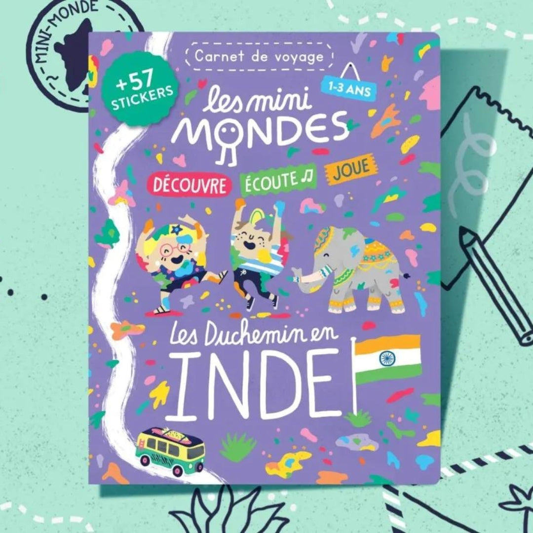 Carnet de Voyage en Inde 1-3ans