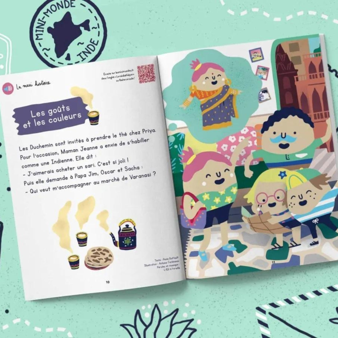 Carnet de Voyage en Inde 1-3ans