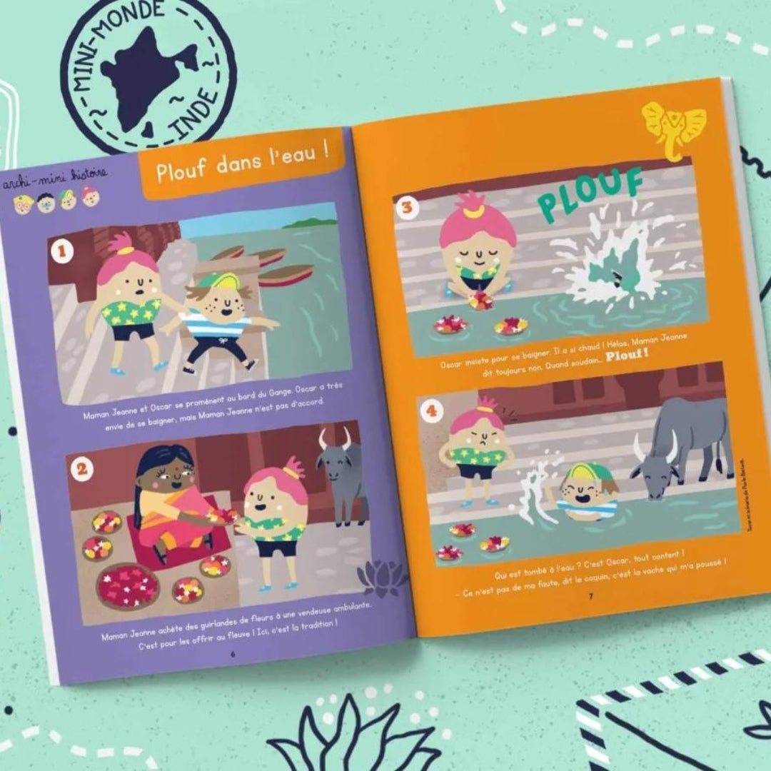 Carnet de Voyage en Inde 1-3ans
