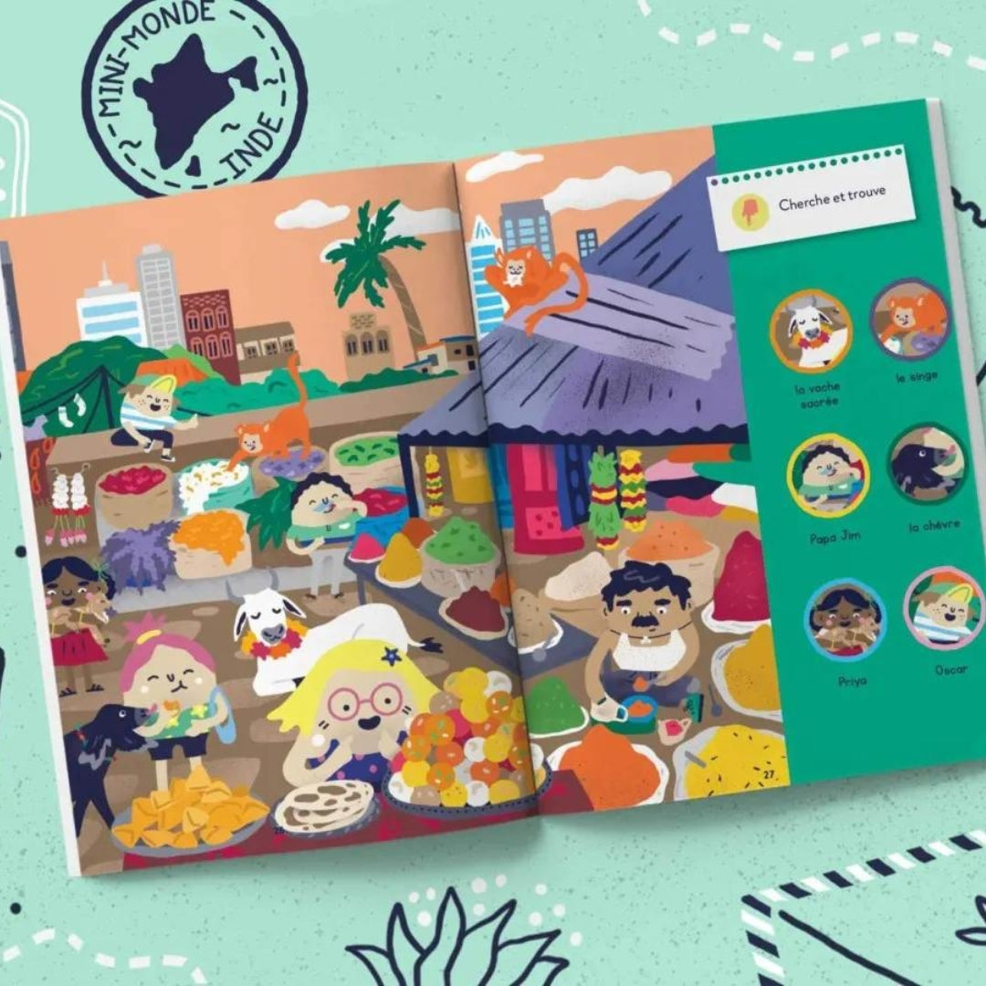 Carnet de Voyage en Inde 1-3ans