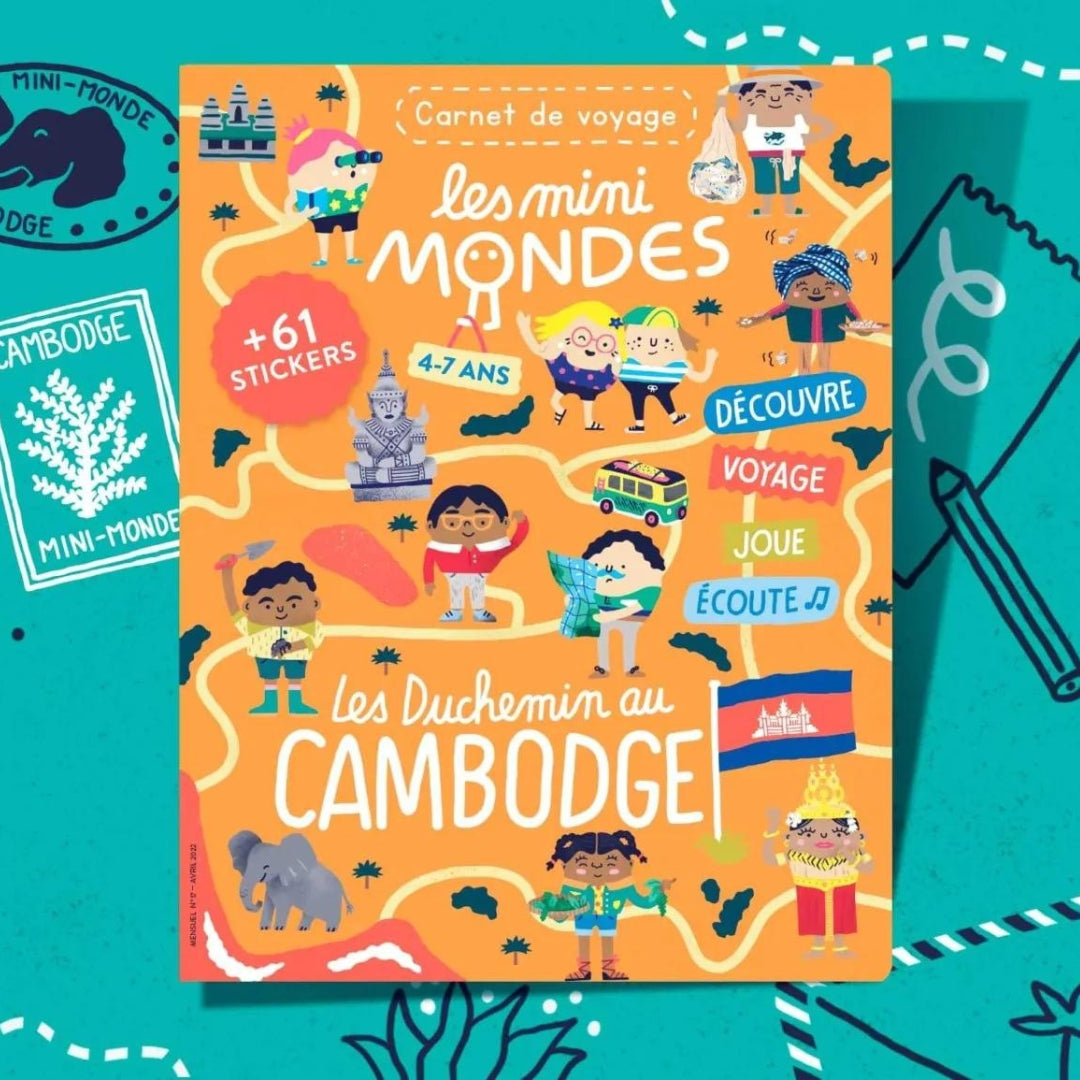 Carnet de Voyage au Cambodge 4-7ans