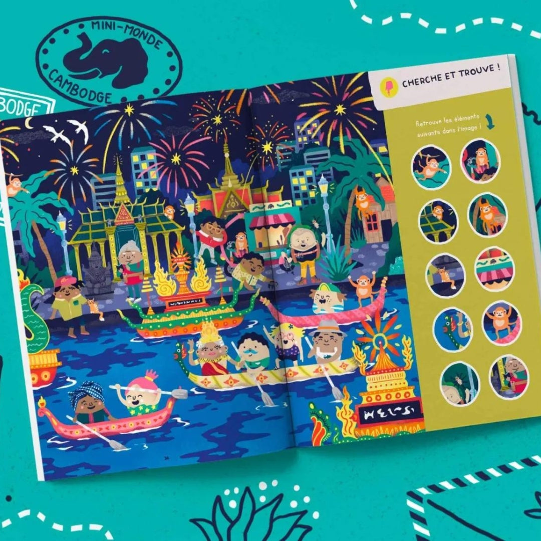 Carnet de Voyage au Cambodge 4-7ans
