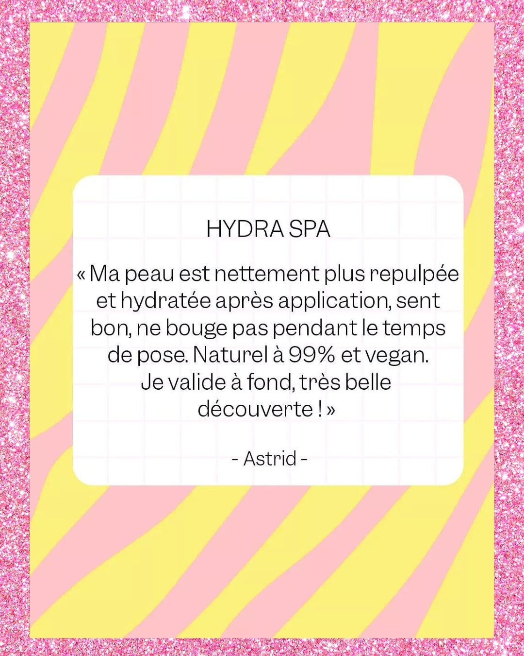 HYDRA SPA - Masque tissu hydratant