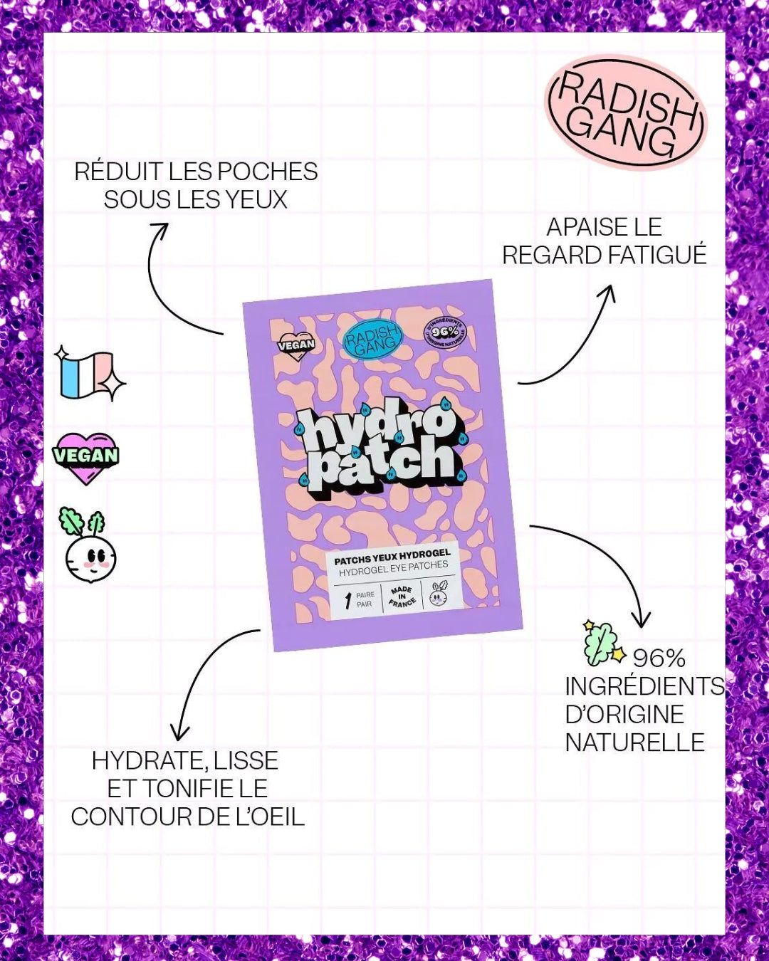 HYDRO PATCH - Patchs yeux hydrogel