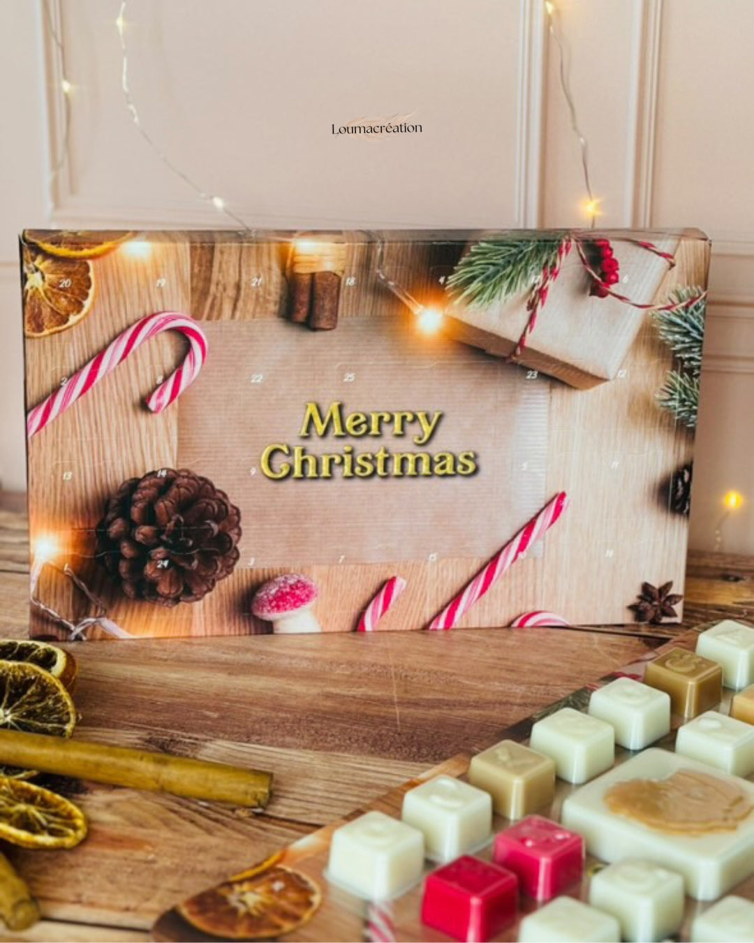 Calendrier Christmas Red