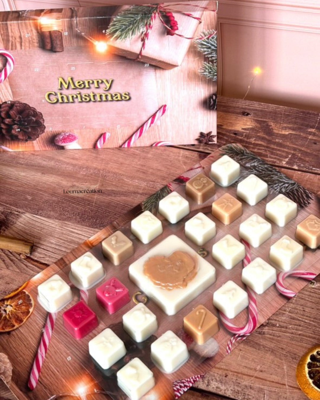 Calendrier Christmas Red