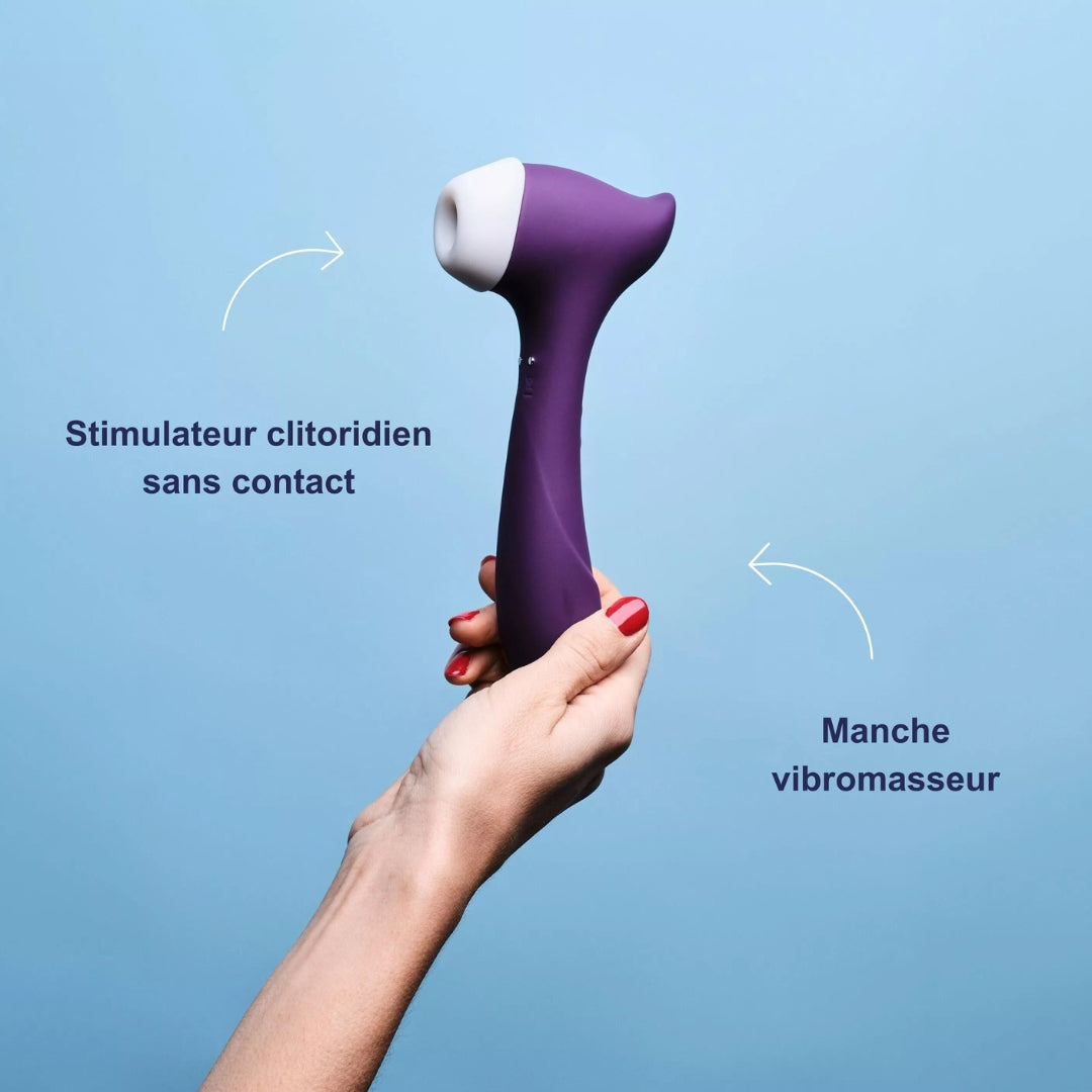 Sextoy The Amazing : l'incroyable combinaison entre stimulateur clitoridien et vibromasseur