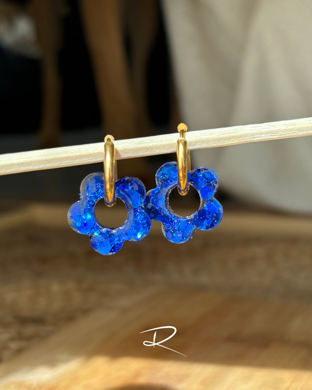 Bleu paillettes