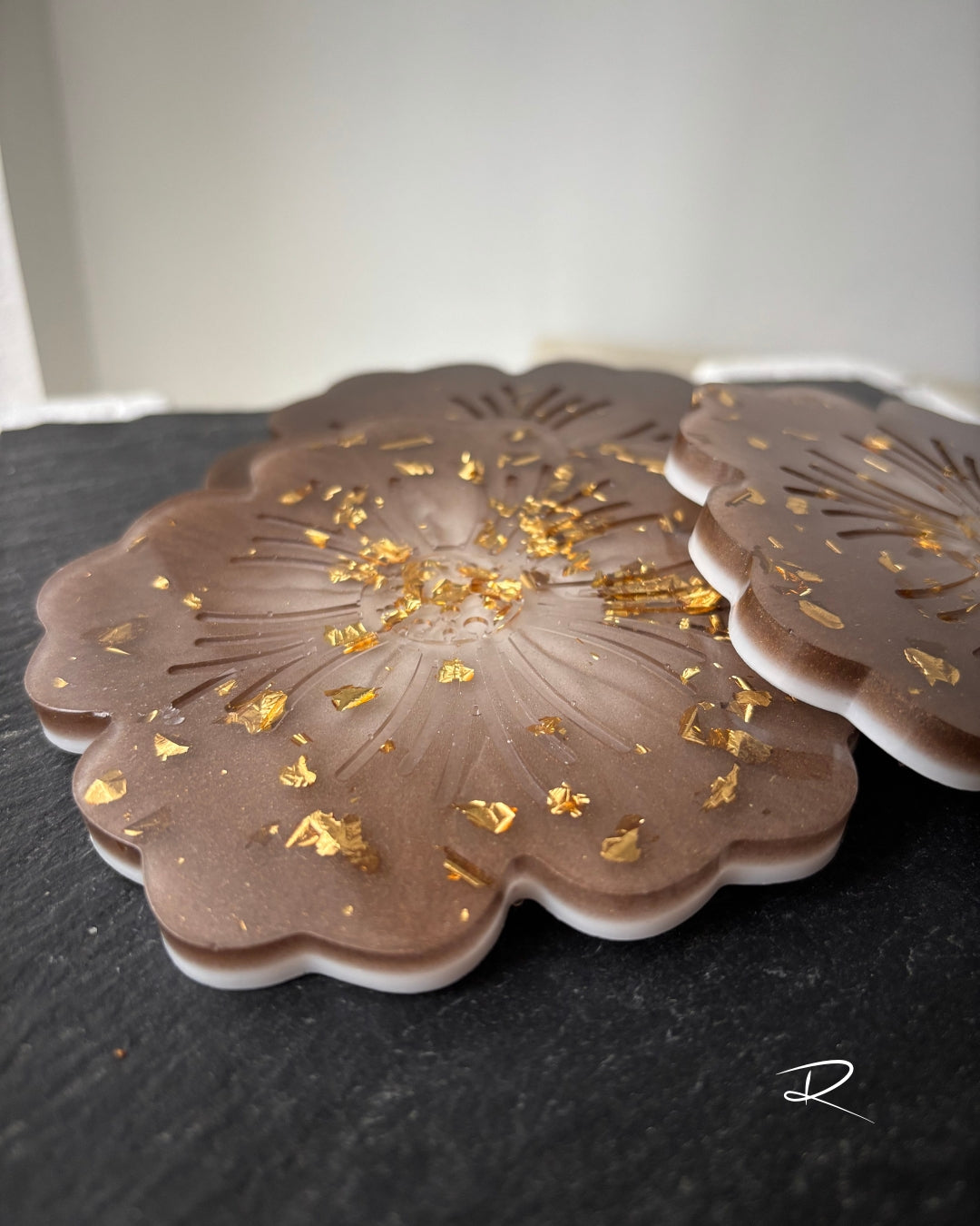 Dessous de verres fleurs