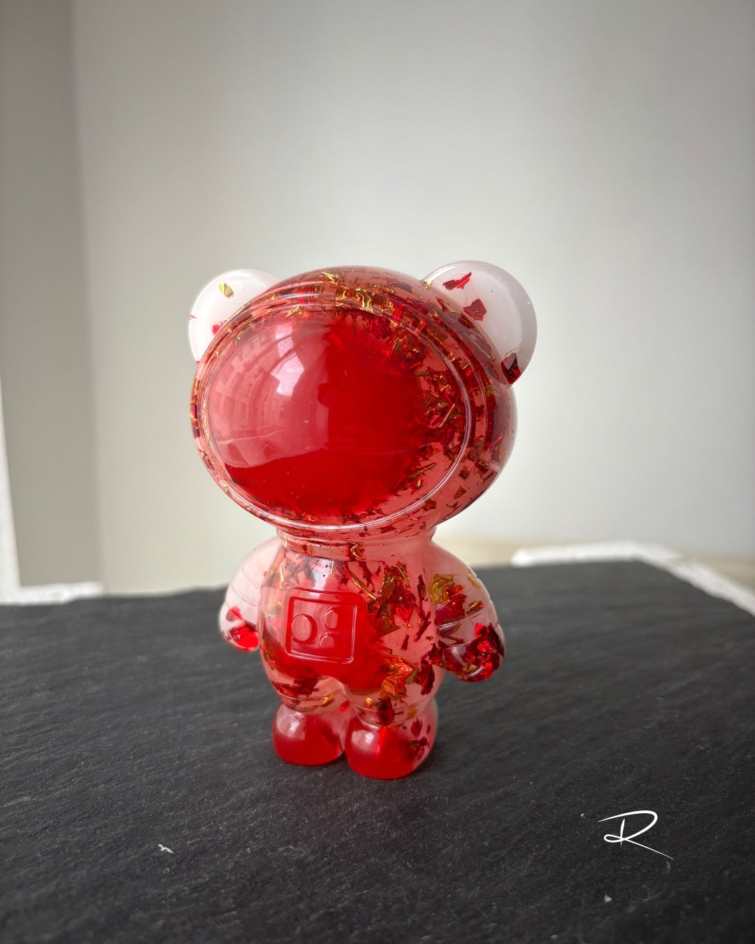 Astronaute rouge et gold