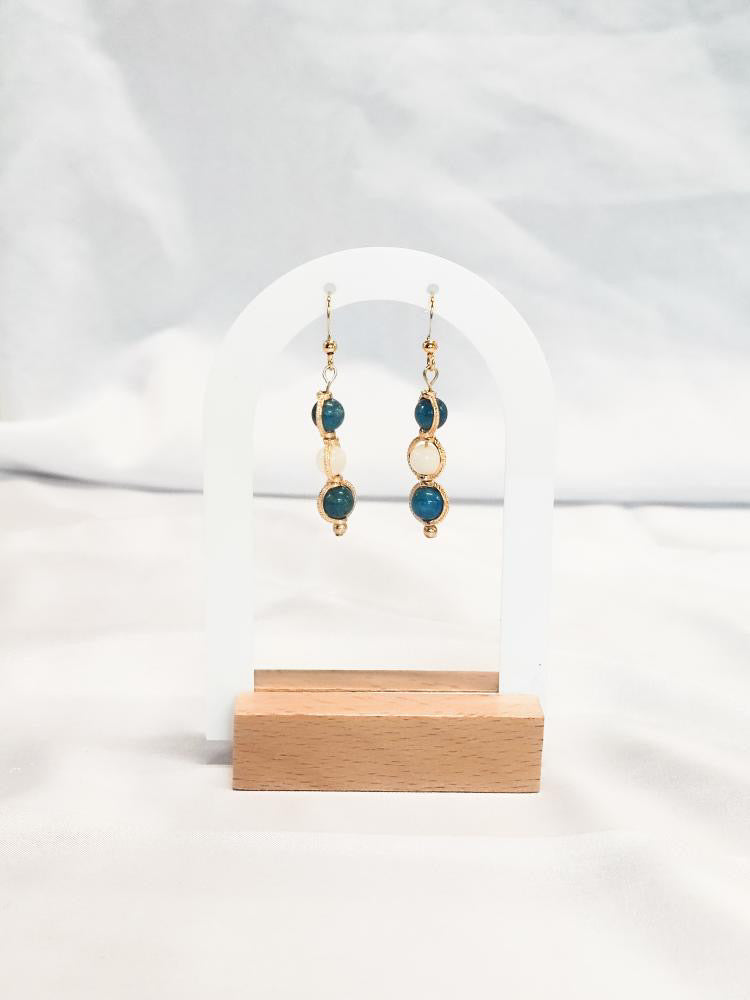 Apatite Bleu & Nacré