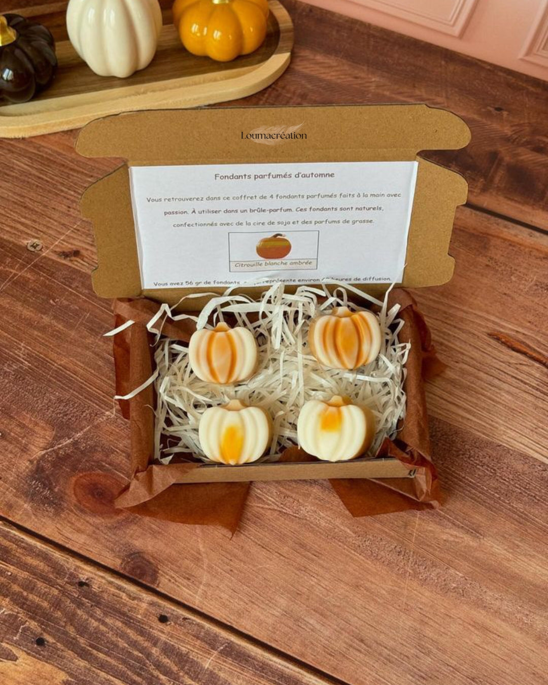 Coffret minis citrouilles