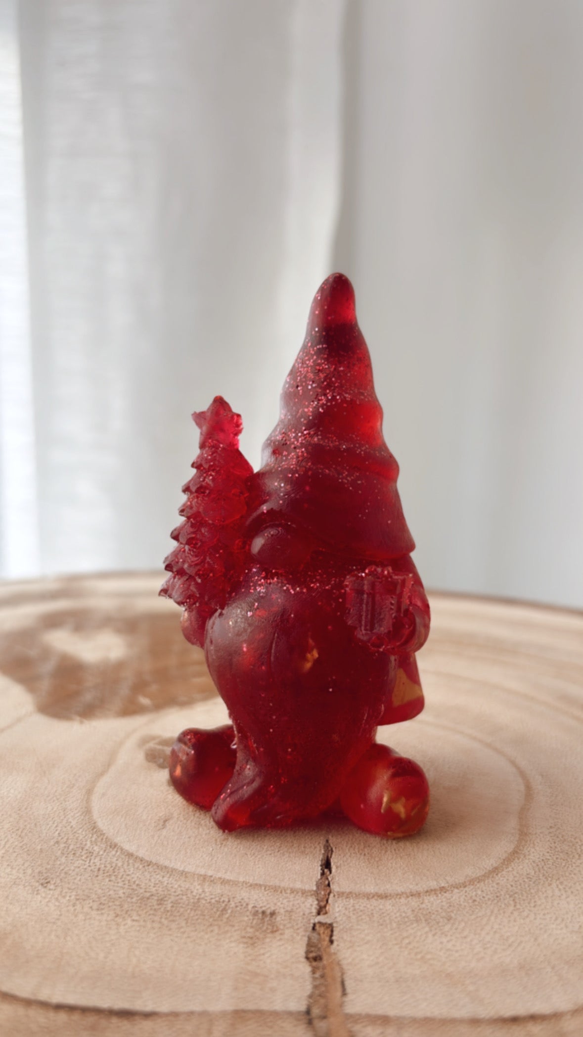 Gnome sapin rouge