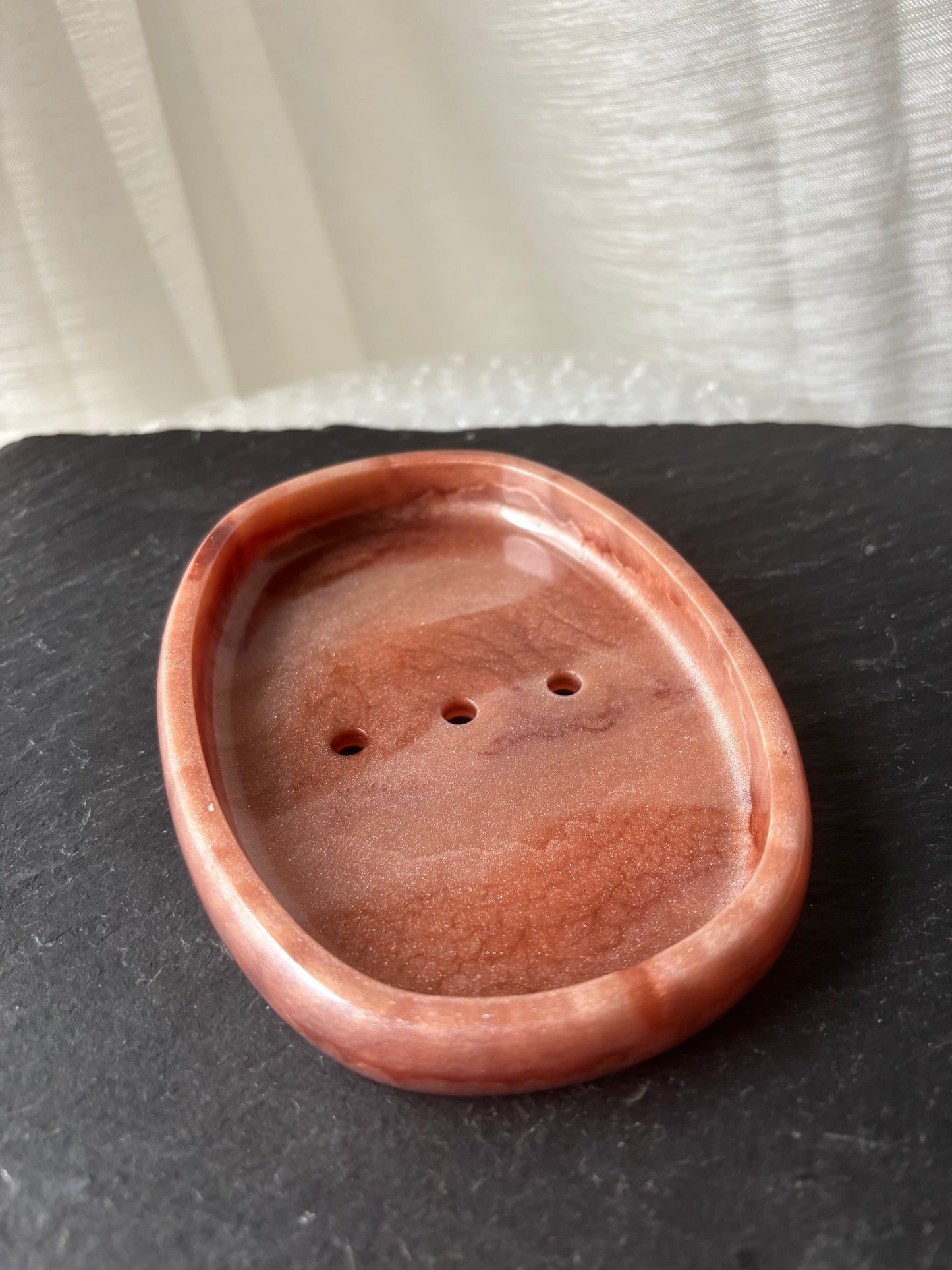 Porte savon duo maron
