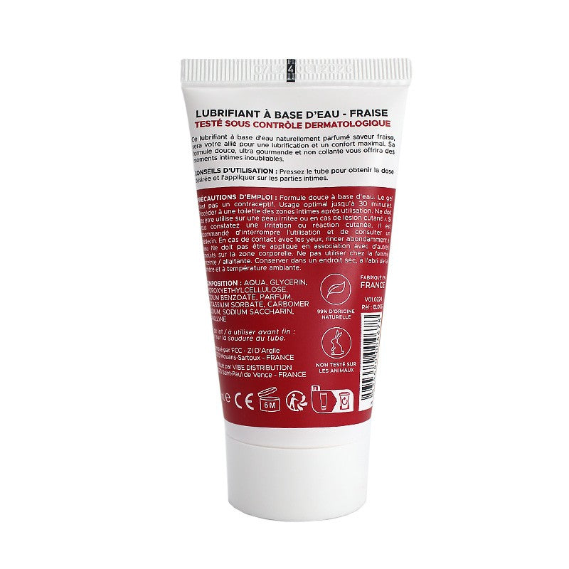 Gel lubrifiant parfumé Fraise