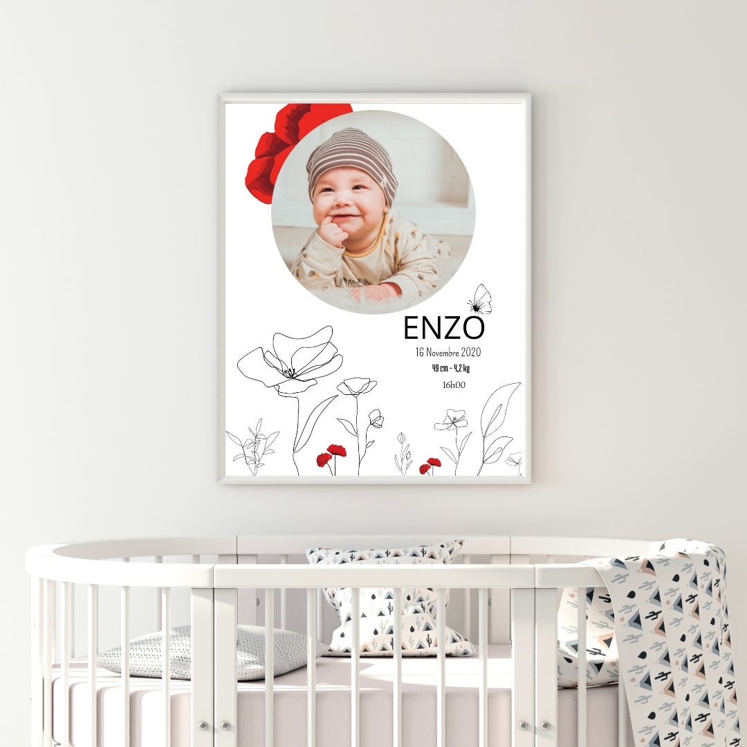 Affiche Photo Coquelicot