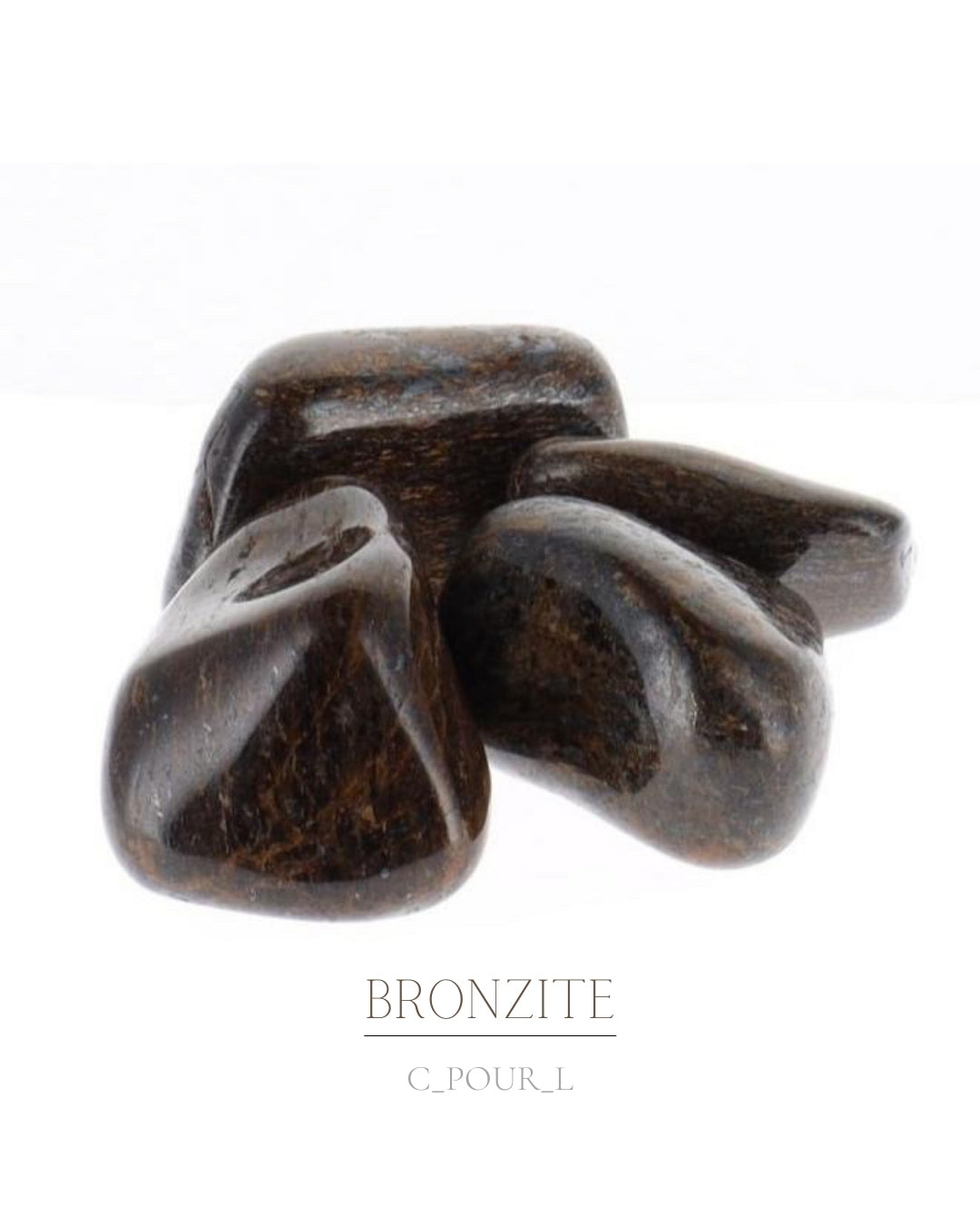 Pierre roulée Bronzite