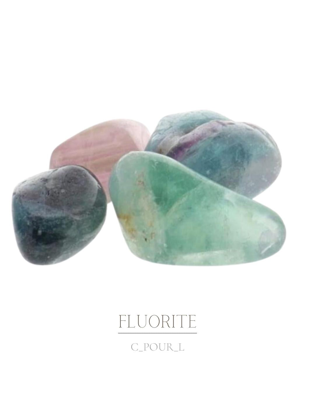 Pierre roulée Fluorite