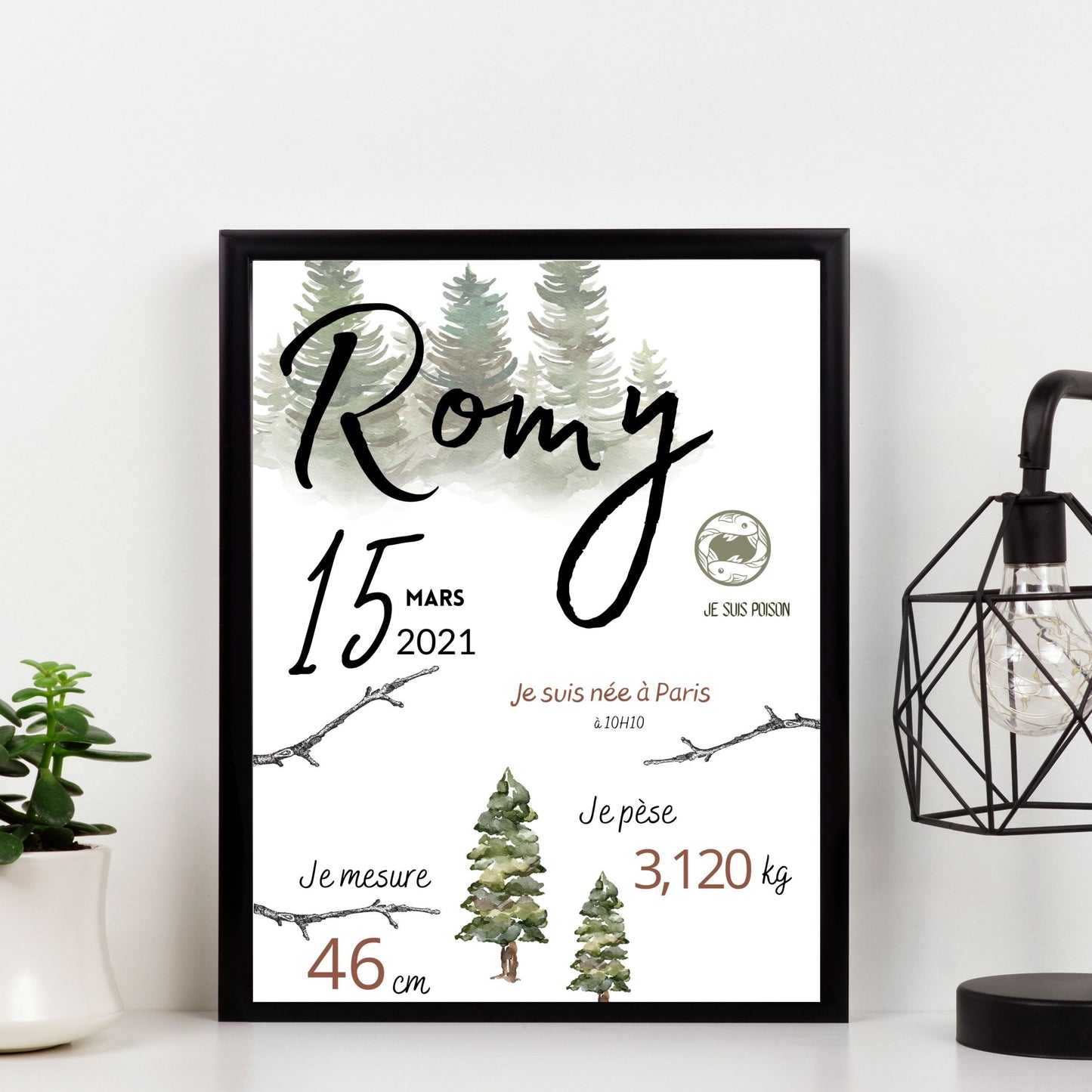 Affiche de Naissance ForĂȘt