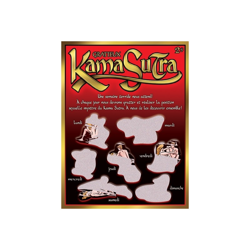 Jeu à gratter Kamasutra