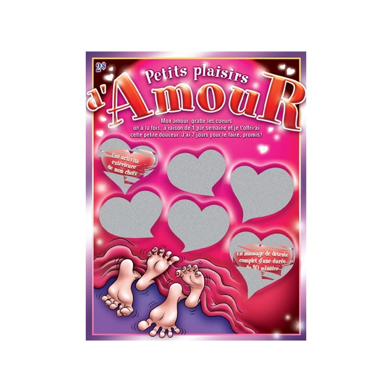 Jeu Sensuel Petit Plaisirs d'amour