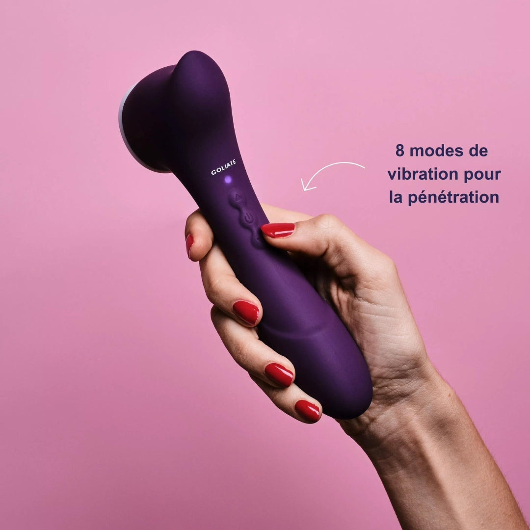 Sextoy The Amazing : l'incroyable combinaison entre stimulateur clitoridien et vibromasseur