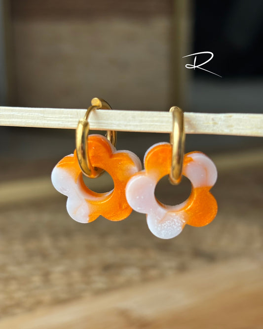 Orange & Blanc
