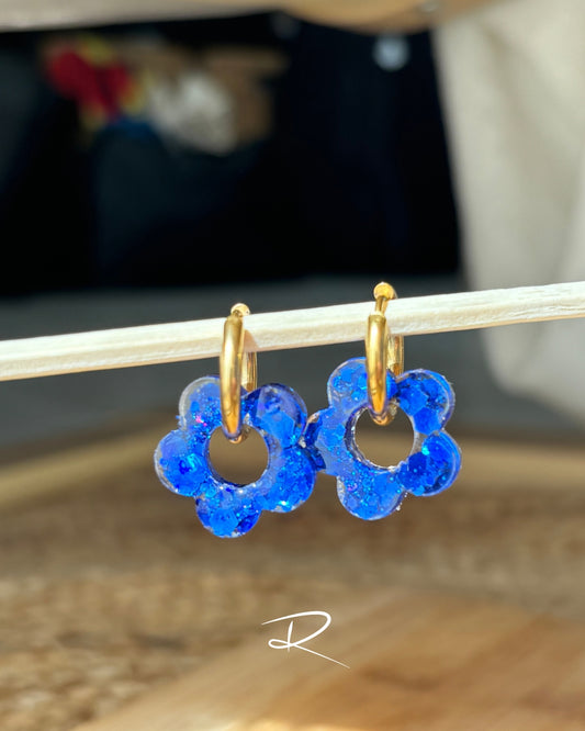 Bleu paillettes