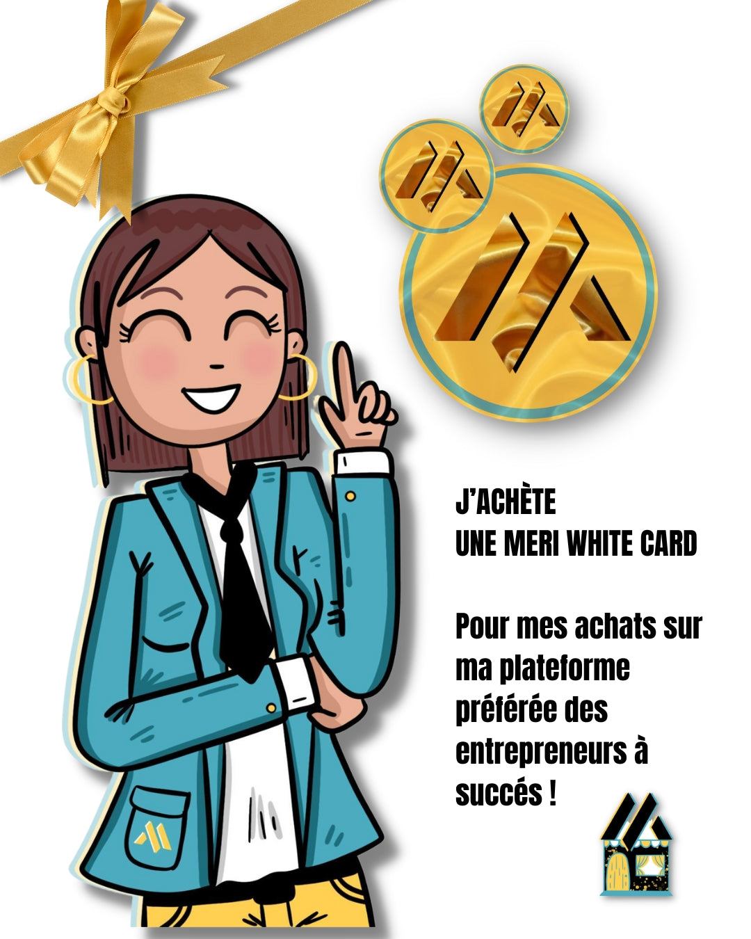 Meri White Card