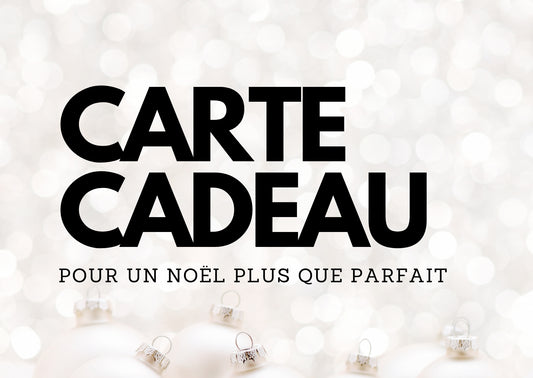 Carte cadeau Noël