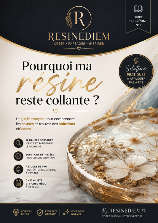 Pourquoi ma résine reste collante ?