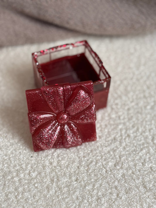 Boîte cadeau rouge