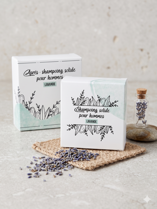Shampoing Solide Pour Hommes – Lavande