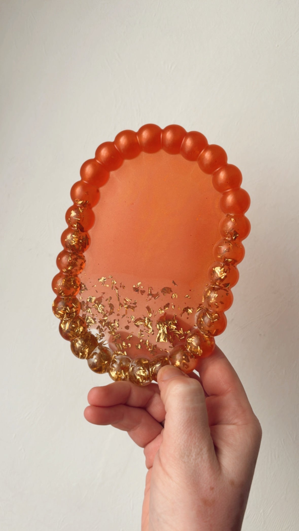 Petit plateau orange