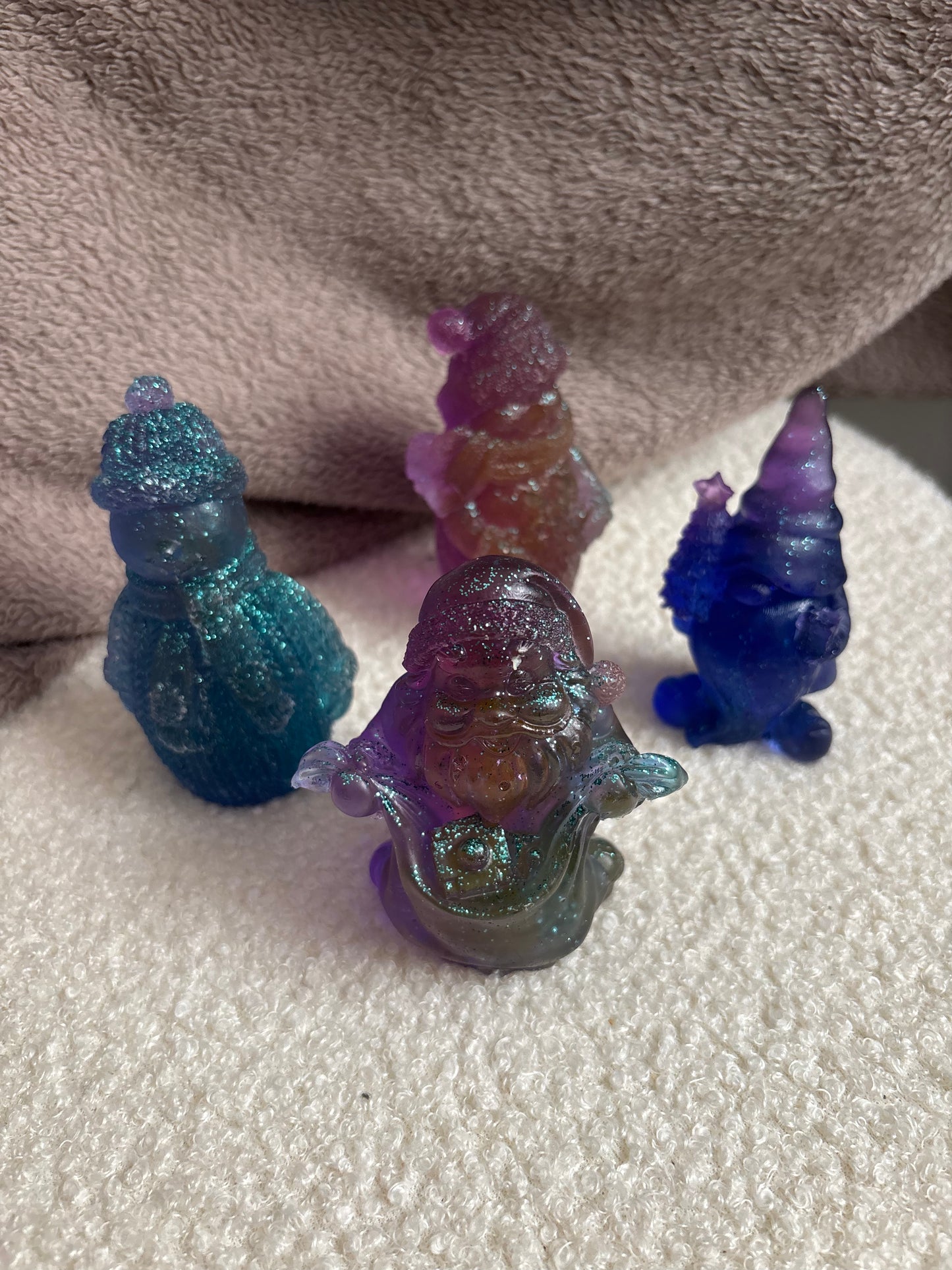 Lot 4 sujets galaxie