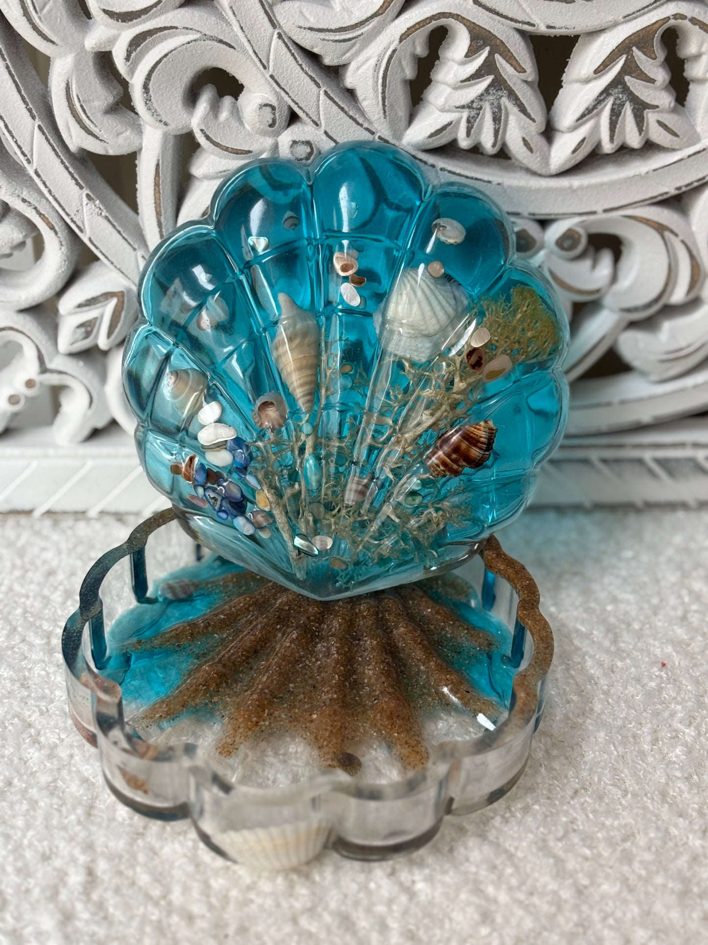 Boîte géante coquillage