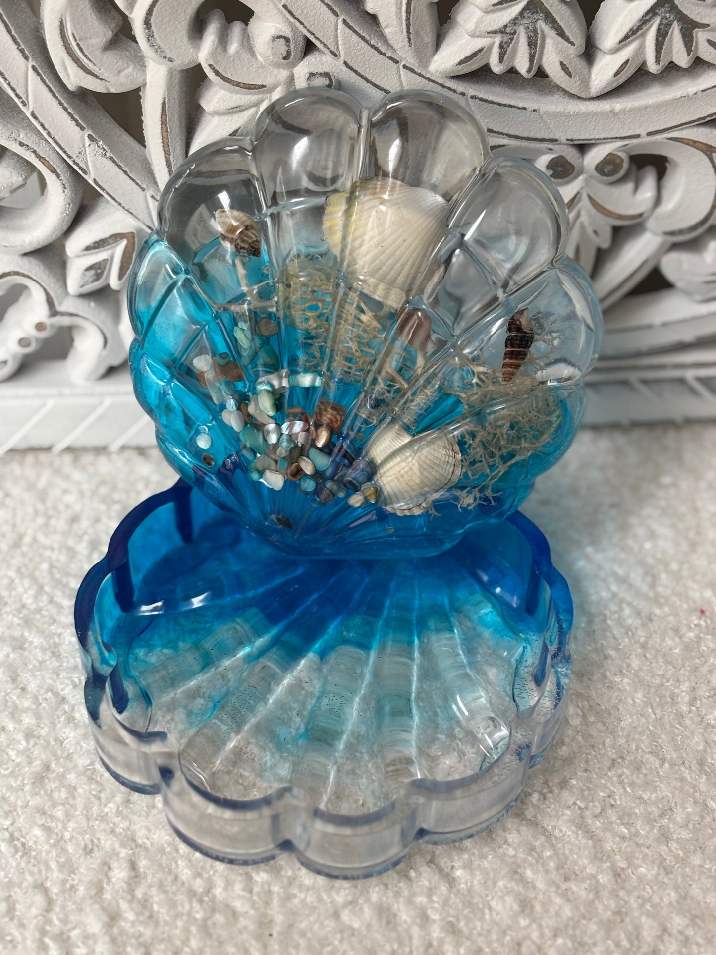 Boîte géante coquillage