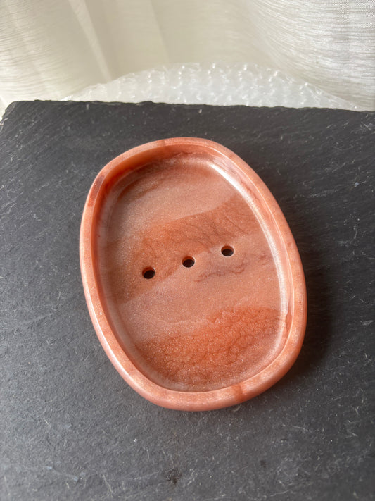 Porte savon duo maron