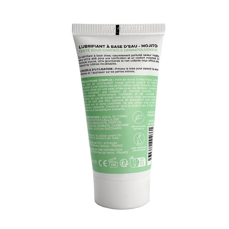 Gel lubrifiant parfumé Mojito