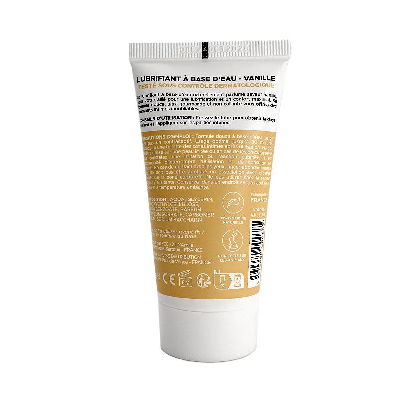 Gel lubrifiant parfumé Vanille