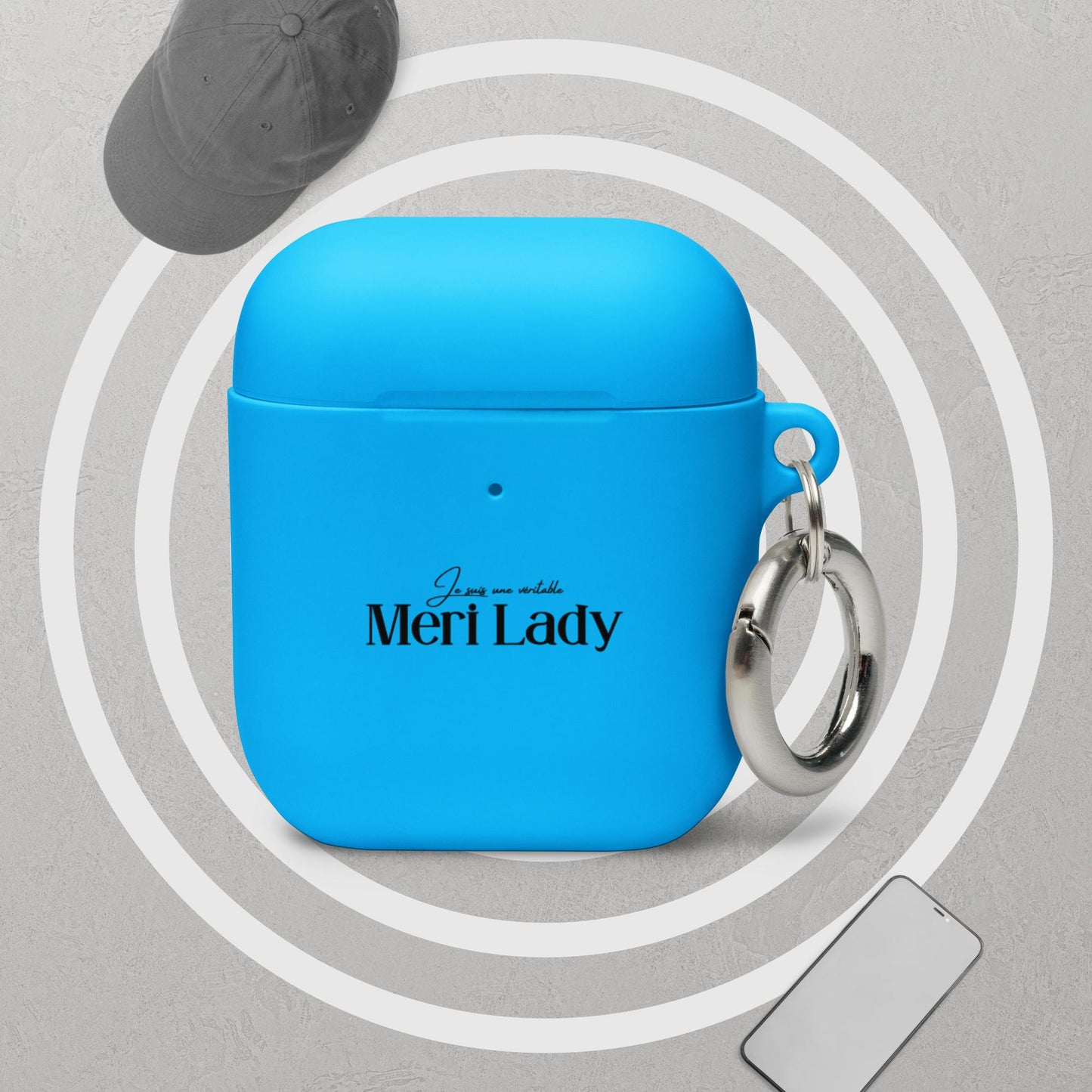 Boîtier en caoutchouc pour AirPods® Meri Lady