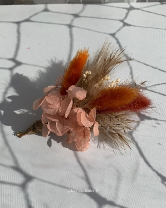 Boutonnière Teracota