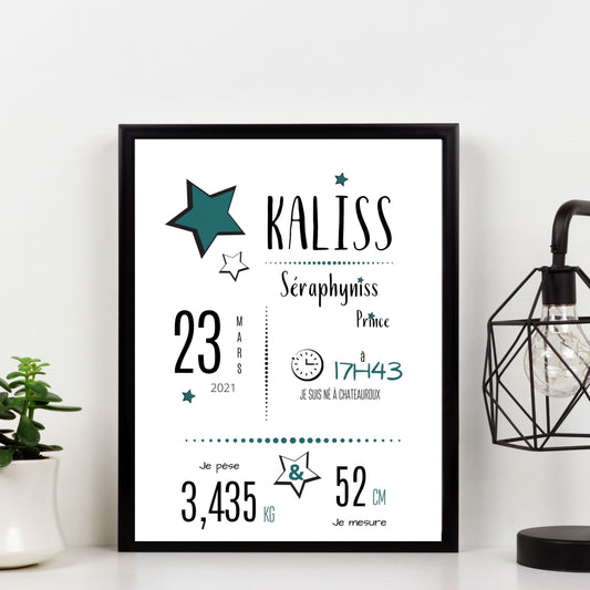 Affiche de Naissance Stars