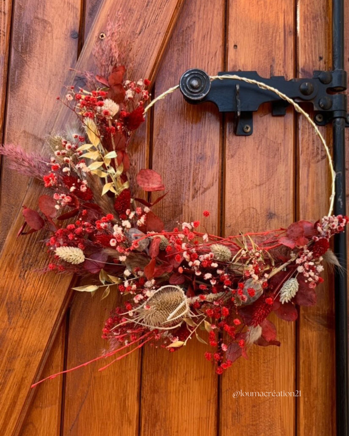 Couronne de Fleurs lumineuse